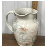 Studio Pottery Pitcher- artist signed