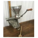Canning tomato strainer