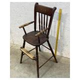 Stenciled Youth Chair