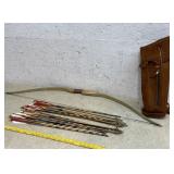 Bear Archery Bow with Arrows and Bag