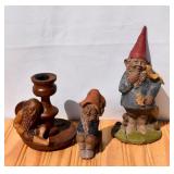 Tom Clark Gnomes-Wink Too, Corky & Secret