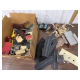 HO model Railroad track and buildings set