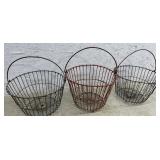 3 Wire Egg Baskets