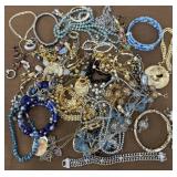 Costume jewelry bracelets, necklaces clip