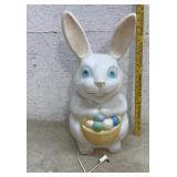 Blow Mold Easter Bunny/ needs re-wireing $