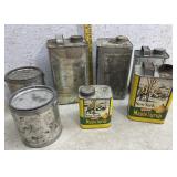 Maple Syrup Tins/ Seven