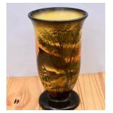 Vintage Hand Painted German Vase SMF Schramberg