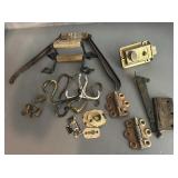 Various vintage hardware.