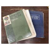 2 Stamp Book Albums And Stamps