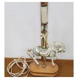 Carousel horse lamp