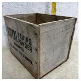 Royal Baking Powder Crate