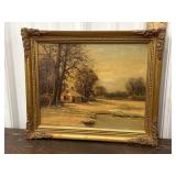 Beltman Painting on board signed ï¿½Winterï¿½