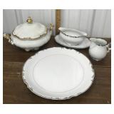 Hutschenruther, Mikasa- covered vegetable dish,