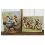 Buchanï¿½s, & Ivorine laundry soap tin signs
