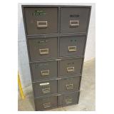 Five Section File Cabinets / SteelMaster 21/17/41