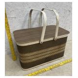 Mid-Century Picnic Basket