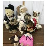 Teddy Bears, clown, Raggedy Ann *1 w/ motion,