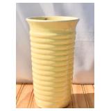 Hull Mardi Gras Ribbed Tall Pottery Vase