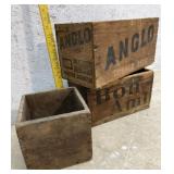 Three Advertisment Boxes
