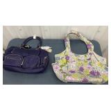 New Liz Claiborne purple purse & used Vera