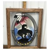 Stained glass Trail of Tears art