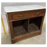 Walnut Marble Top Coffee Bar 32/18/30