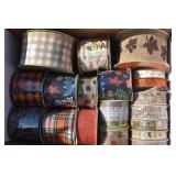Box of New Fall Theme Craft Ribbon