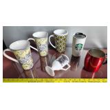 Vin Starbucks mugs/Welch