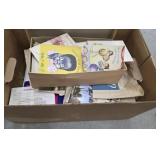 Large mystery box ephemera - I
