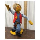 Annalee Scarecrow figure with stand