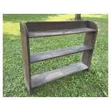 Wooden shelf approx. 48.5x9.5x40