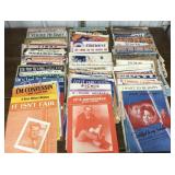 Sheet music- assorted, not all photographed *all