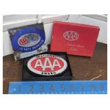 National AAA award emblem and sticker - original