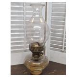 No3 Arctic Co NY antique oil lamp w/chimney