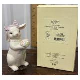 Lenox bunny girl with flowers