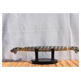 Double Double-Twin Dragon Handled Swords