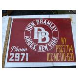 Business advertising metal sign