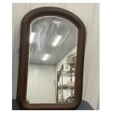 Early curved top Mirror