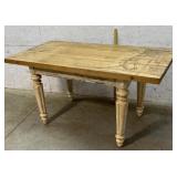 Butcher Block Farm Table 60/30/31