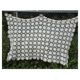 Antique handmade tablecloth - looks good other