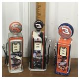 Dale Earnhardt gas pumps- 3, w/ certificates of