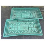 2 Optimum Hydroponix trays