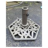 Iron umbrella stand