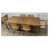 Retro Table 84/38/29 & 6 Chairs