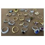 Costume jewelry rings