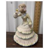 JEANIE Fine Porcelain Sculpture bird on hand