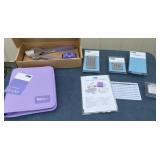 New QuicKutz II Die Cut & Stamp Kit with Binder