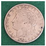 1921 s Morgan dollar