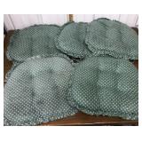 5 Green chair Seat pads / covers