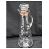 Owens Indiana Thumbprint Whiskey Decanter with